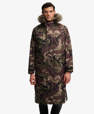 Manteau fonctionnel 'Everest' Superdry & Co en vert : devant