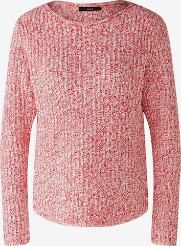 OUI Sweater 'Naolin' in Red: front