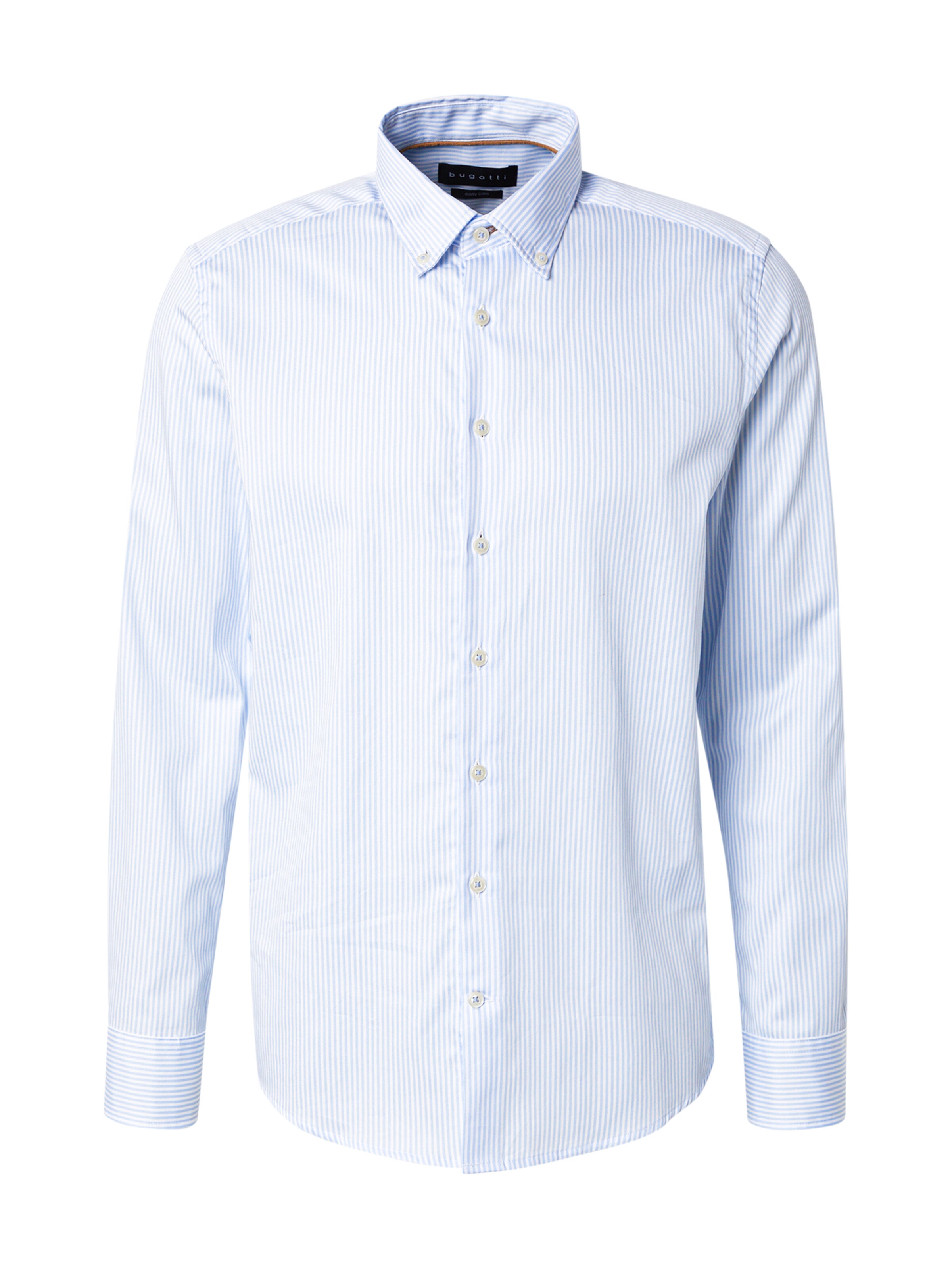 bugatti Regular fit Button Up Shirt in Blue: front