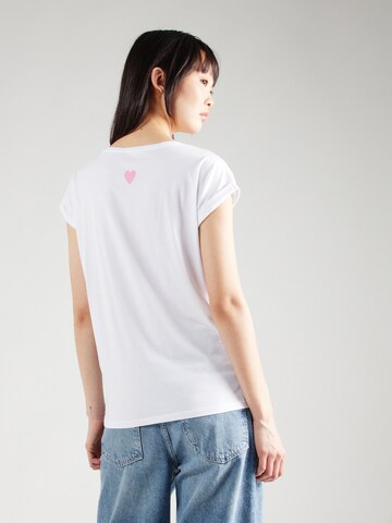 Key Largo Shirt 'CAREFUL' in White