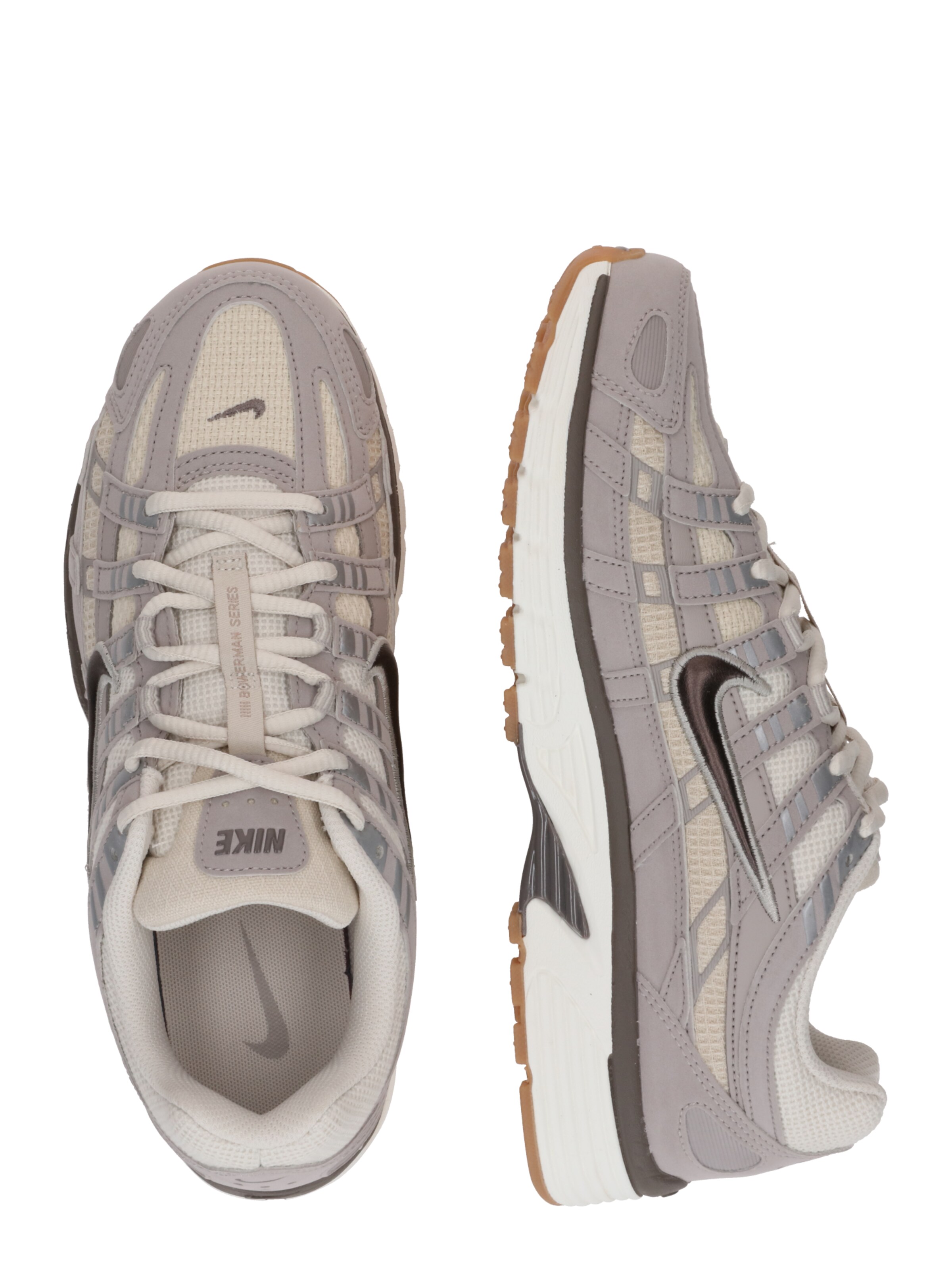 pilka Nike Sportswear Sportbačiai be auliuko 'P-6000 SE'