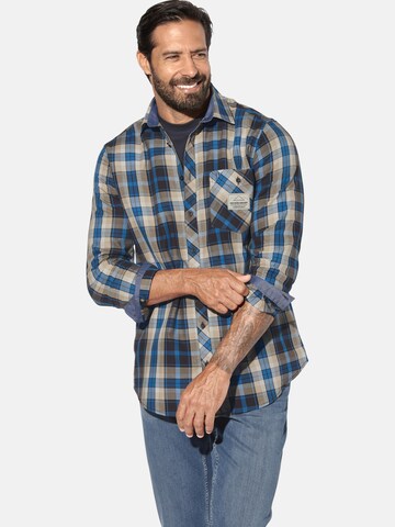 Jan Vanderstorm Comfort fit Button Up Shirt 'Norlund' in Mixed colors: front