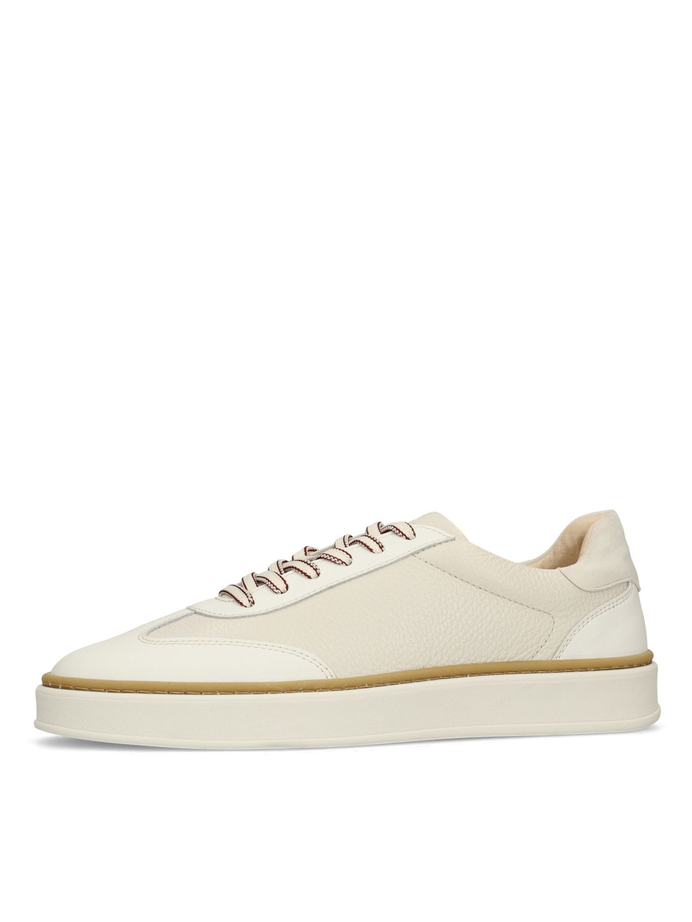 MANFIELD Sneakers in Beige: front