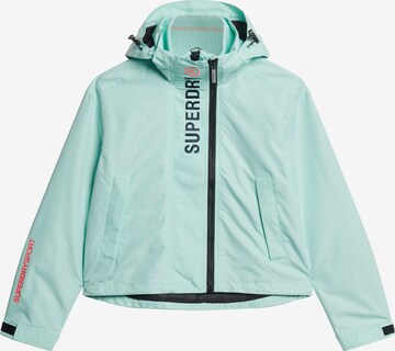 Veste mi-saison Superdry en vert : devant