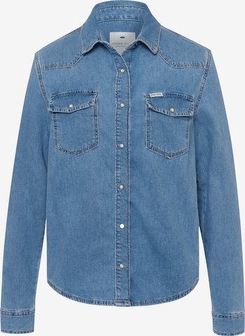 Cross Jeans Blouse ' A 601 ' in Blue: front