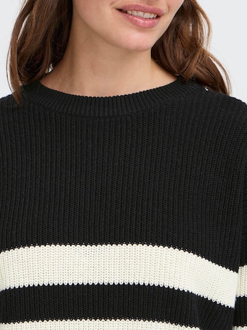 Pull-over ' OXKAVINA ' Oxmo en noir