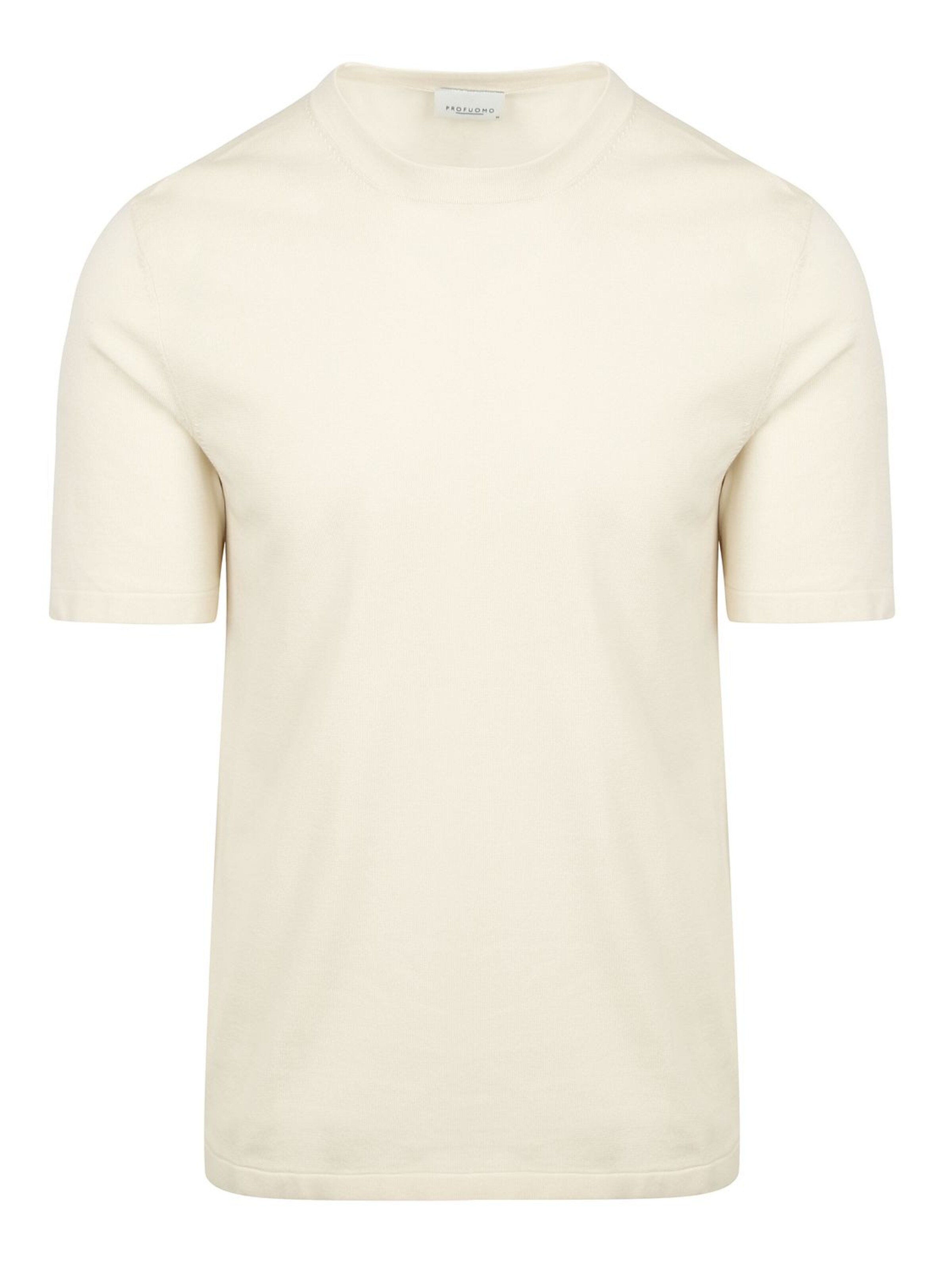 Profuomo Shirt in Beige: voorkant