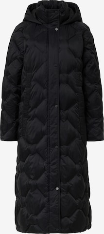 COMMAZimski kaput - crna boja: prednji dio