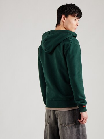 Superdry Кофта на молнии 'ESSENTIAL' в Зеленый