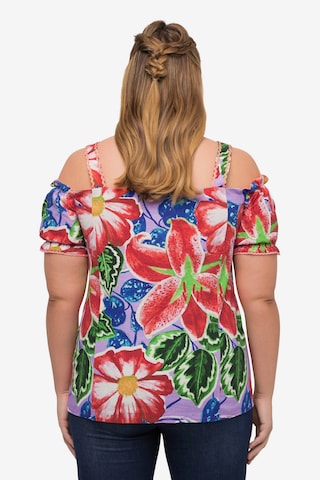 Ulla Popken Klederdracht blouse in Gemengde kleuren