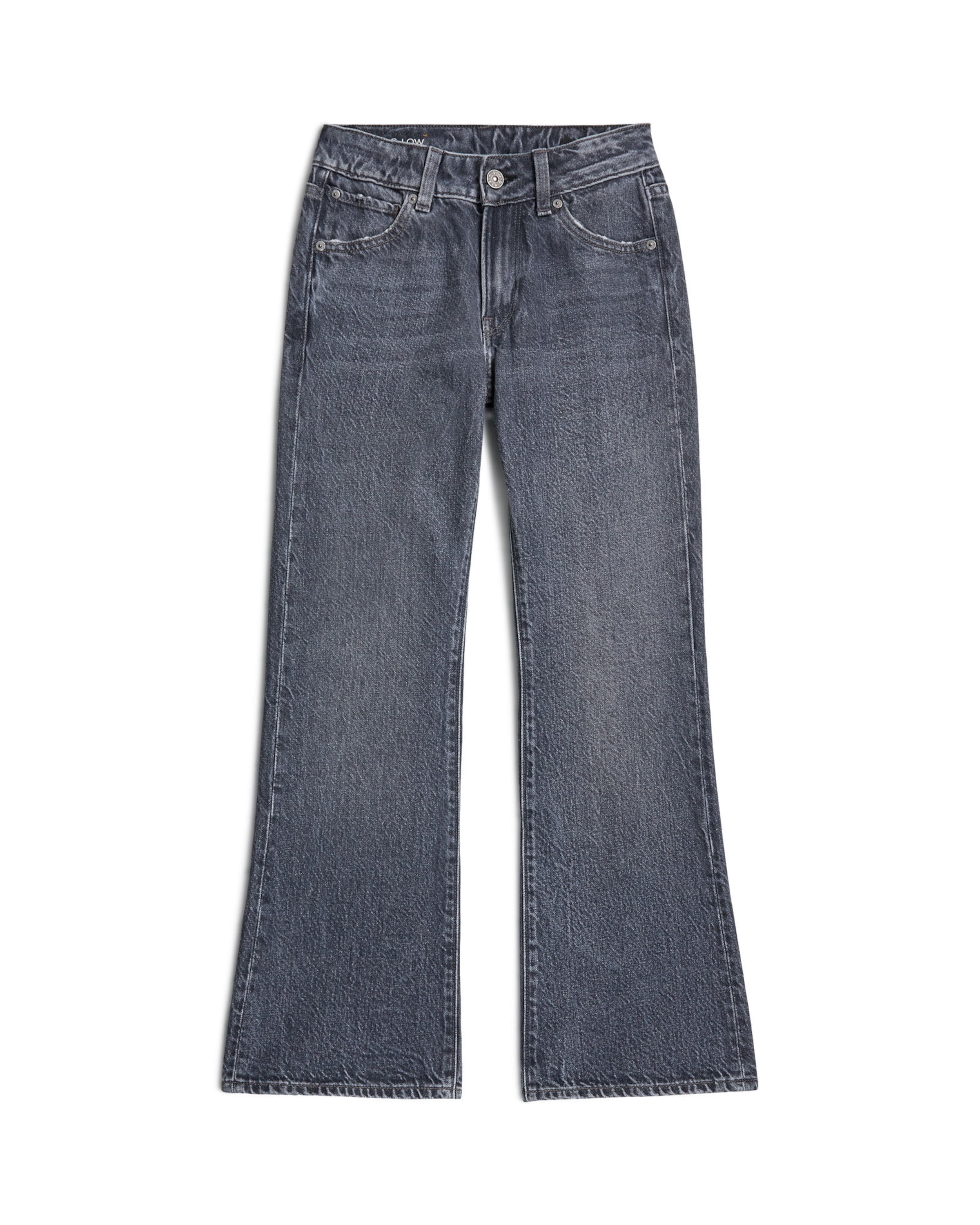 G-STAR Bootcut Jeans 'Girls G-Bootcut Jeans' in Blauw: voorkant