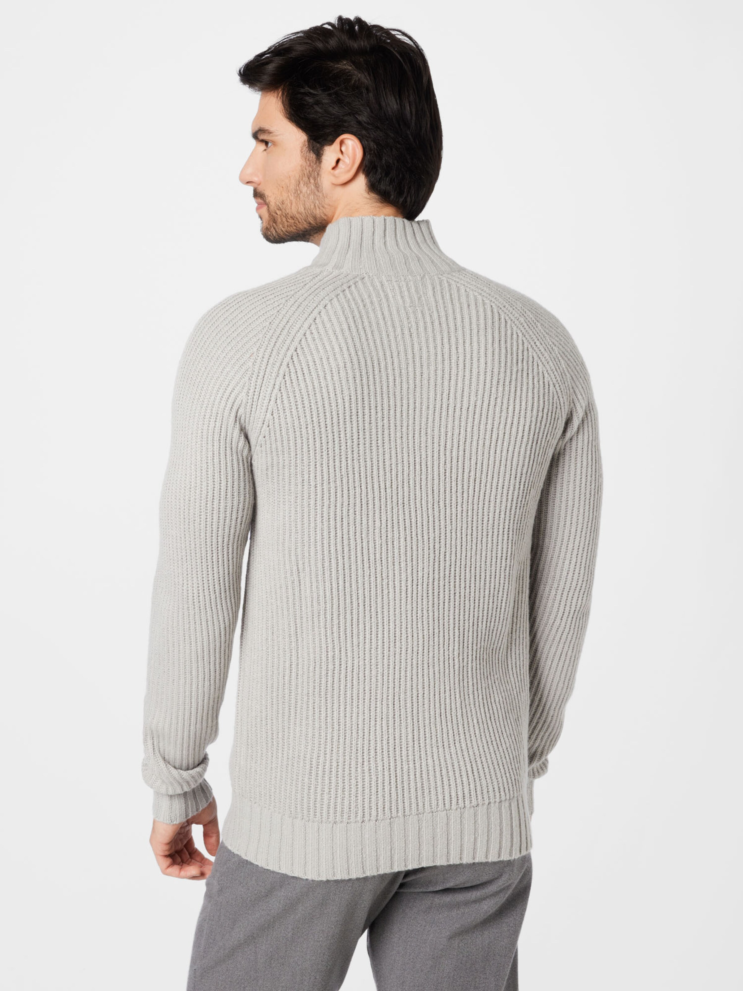 Männer Pullover & Strick Redefined Rebel Strickjacke 'Alfredo' in Hellgrau - JI94521 Männer Pullover & Strick Redefined Rebel Strickjacke 'Alfredo' in Hellgrau - JI94521