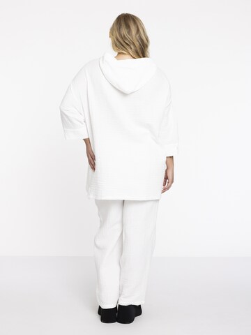 Sweat-shirt Yoek en blanc