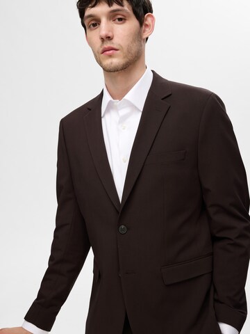 Coupe slim Chemise SELECTED HOMME en blanc