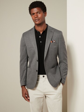 Next Úzky strih Biznis sako - Sivá: predná strana