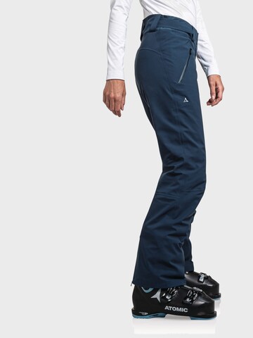 Schöffel Regular Outdoorbroek 'Weissach' in Blauw