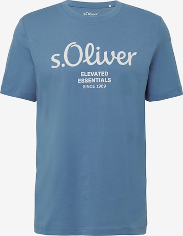 s.Oliver T-Shirt in Blau: Vorderseite