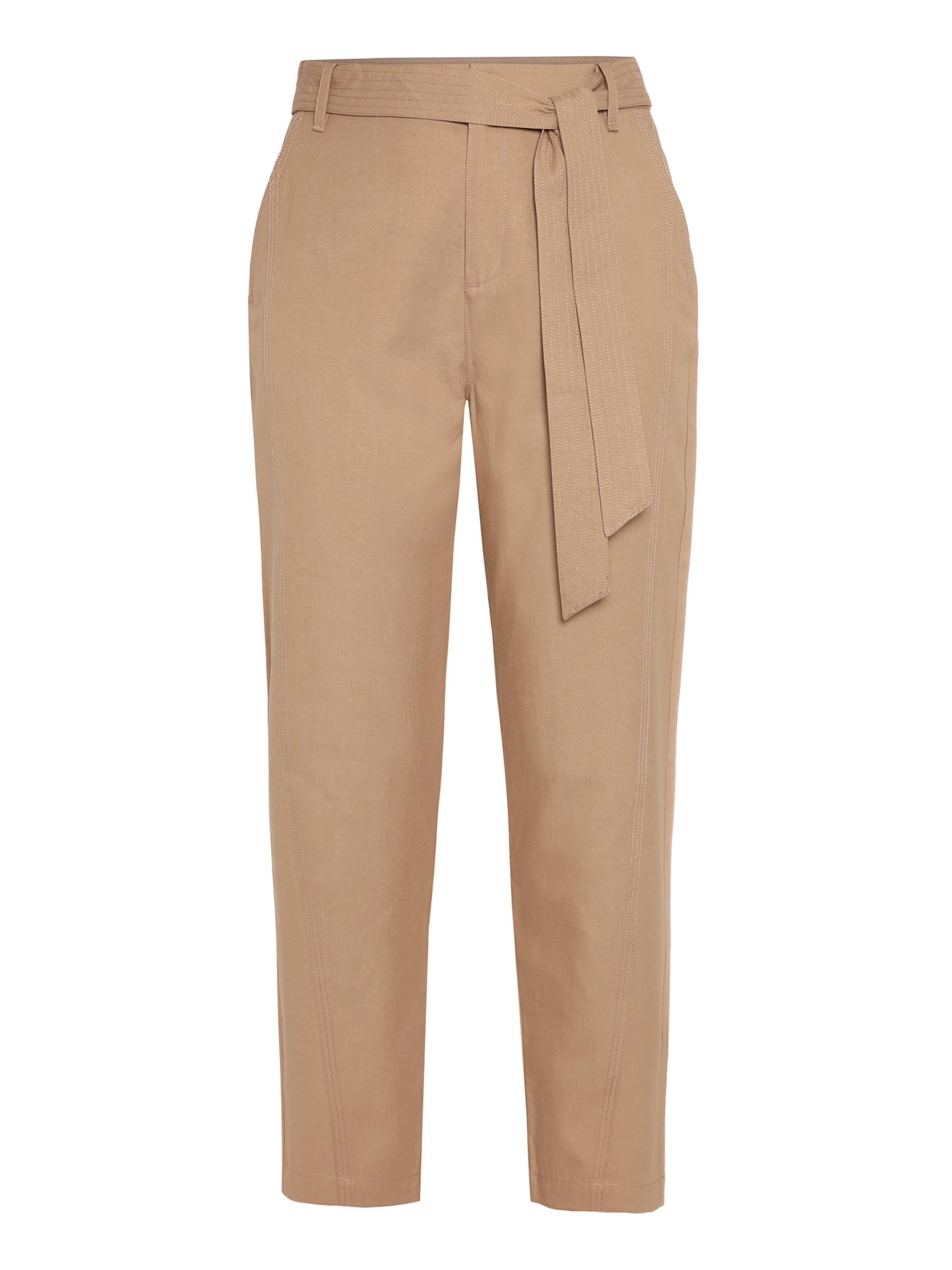 TATUUM regular Παντελόνι σε μπεζ: μπροστά