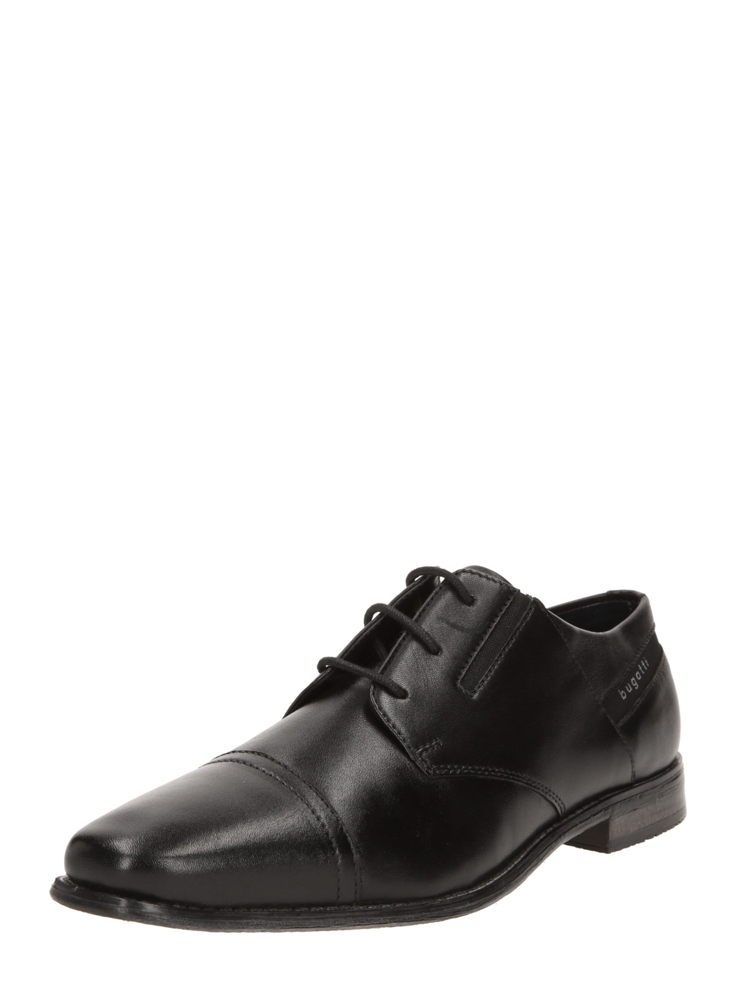 bugatti Schnürschuh 'Armo' in Schwarz: Vorderseite