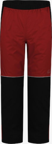 Pantalon fonctionnel 'Sekiu' normani en rouge : devant