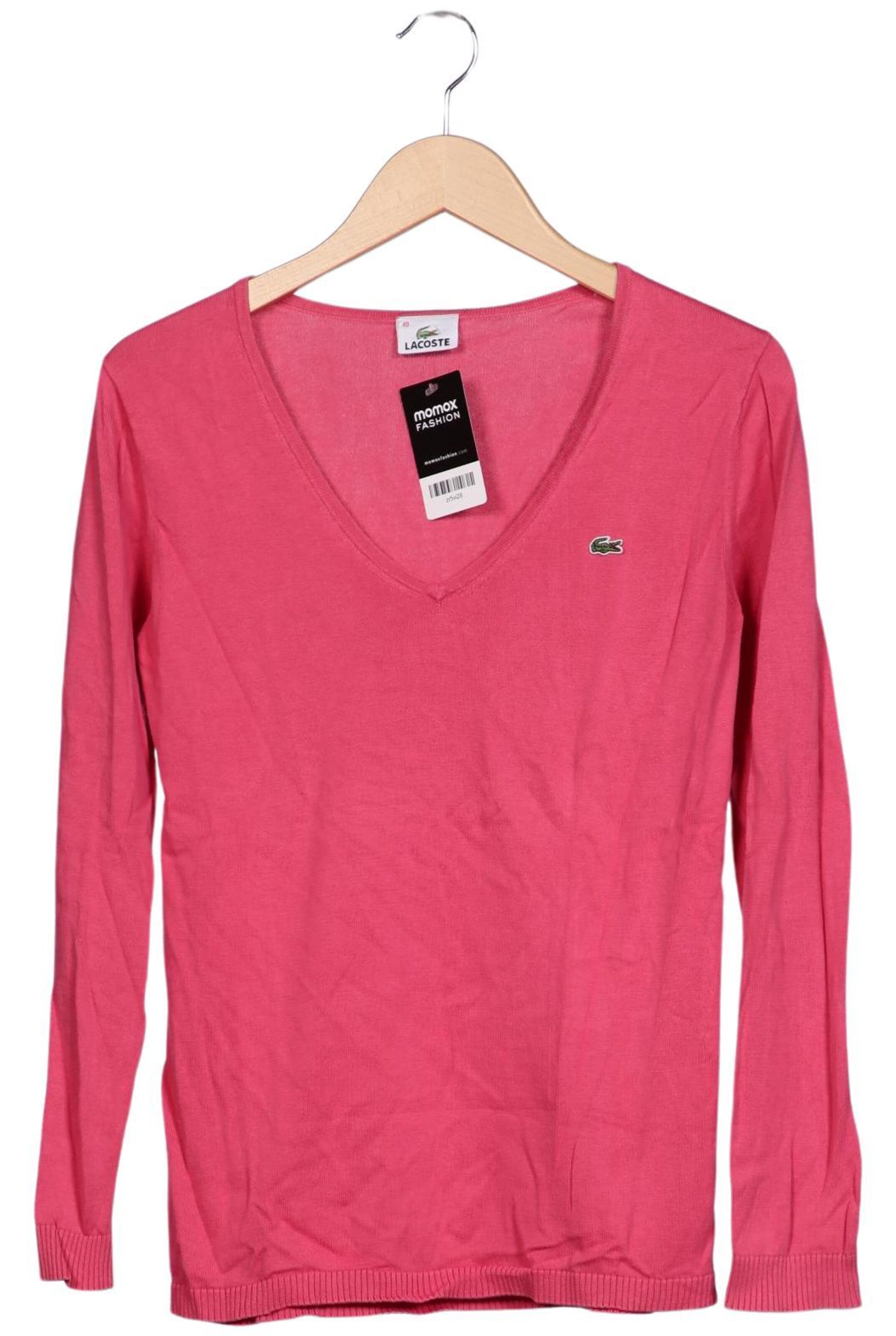 LACOSTE Pullover M in Pink: Vorderseite