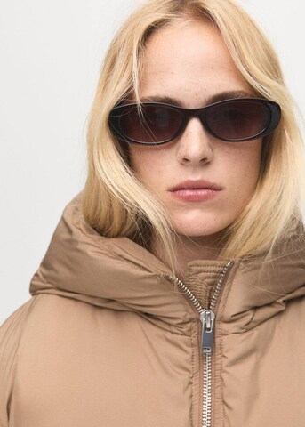 MANGO Wintermantel 'Anorak Oat' in Beige