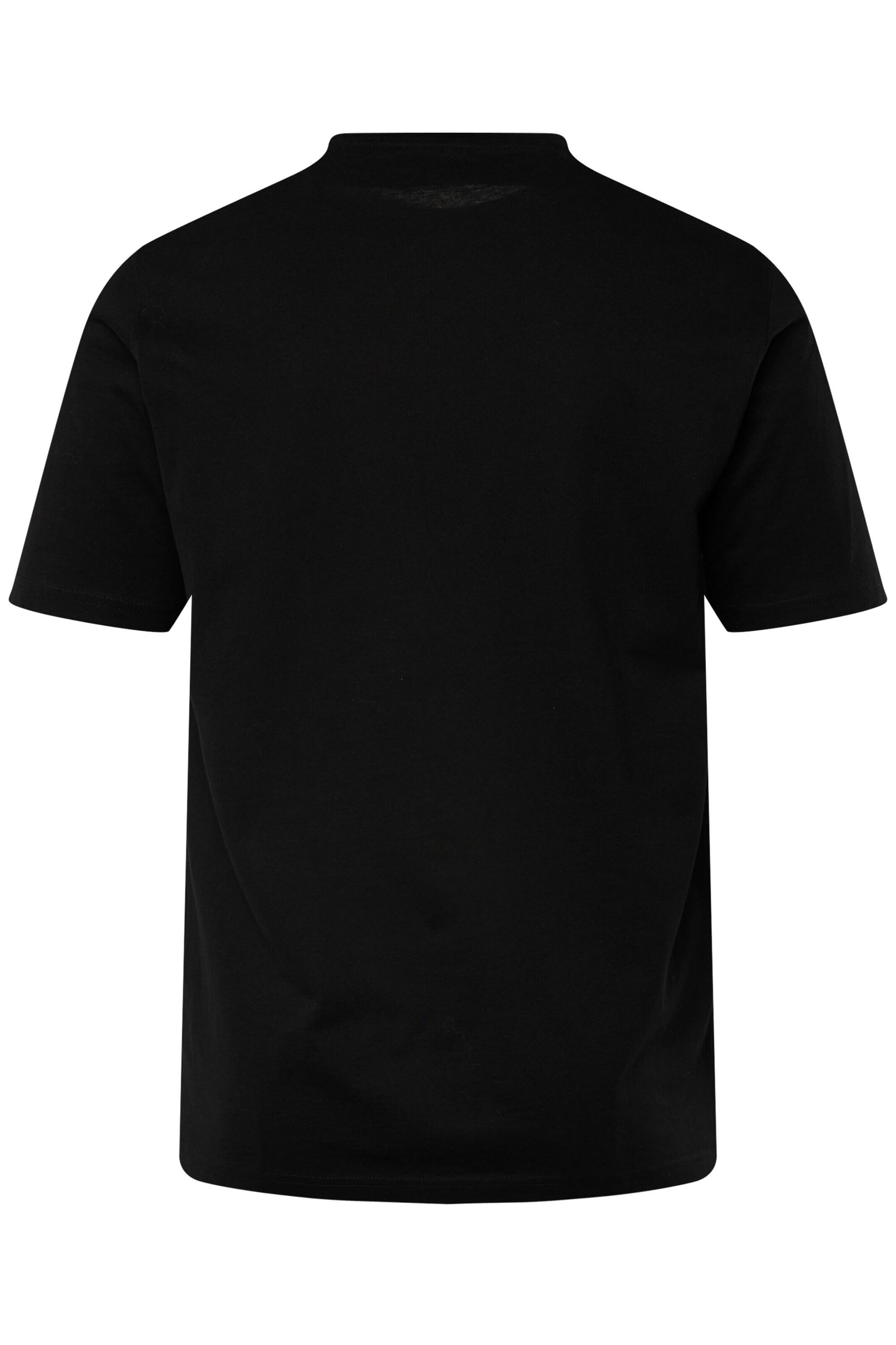 Men Plus Shirt in Black