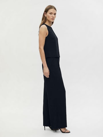 Everly Wide leg Παντελόνι πλισέ σε μπλε