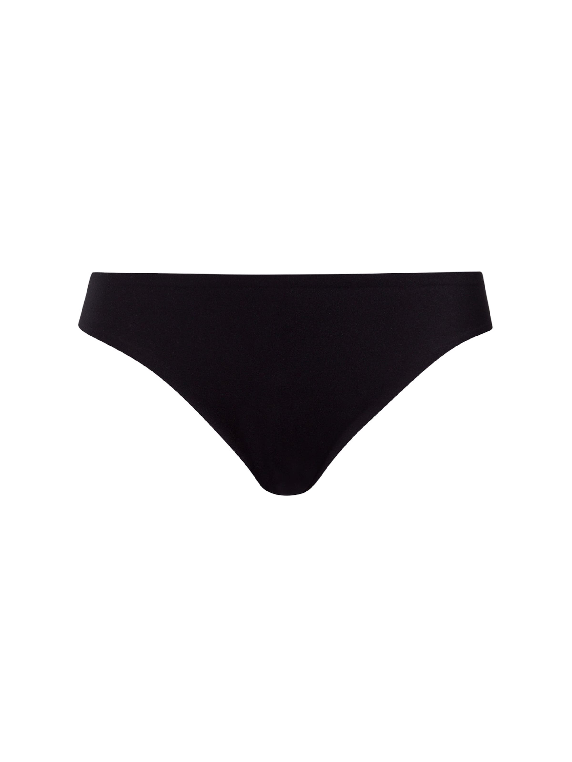 Hanro Slip ' Invisible Touch ' in Zwart: voorkant