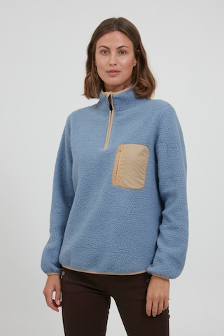 Fransa Sweater 'FXTIPOL' in Blue: front