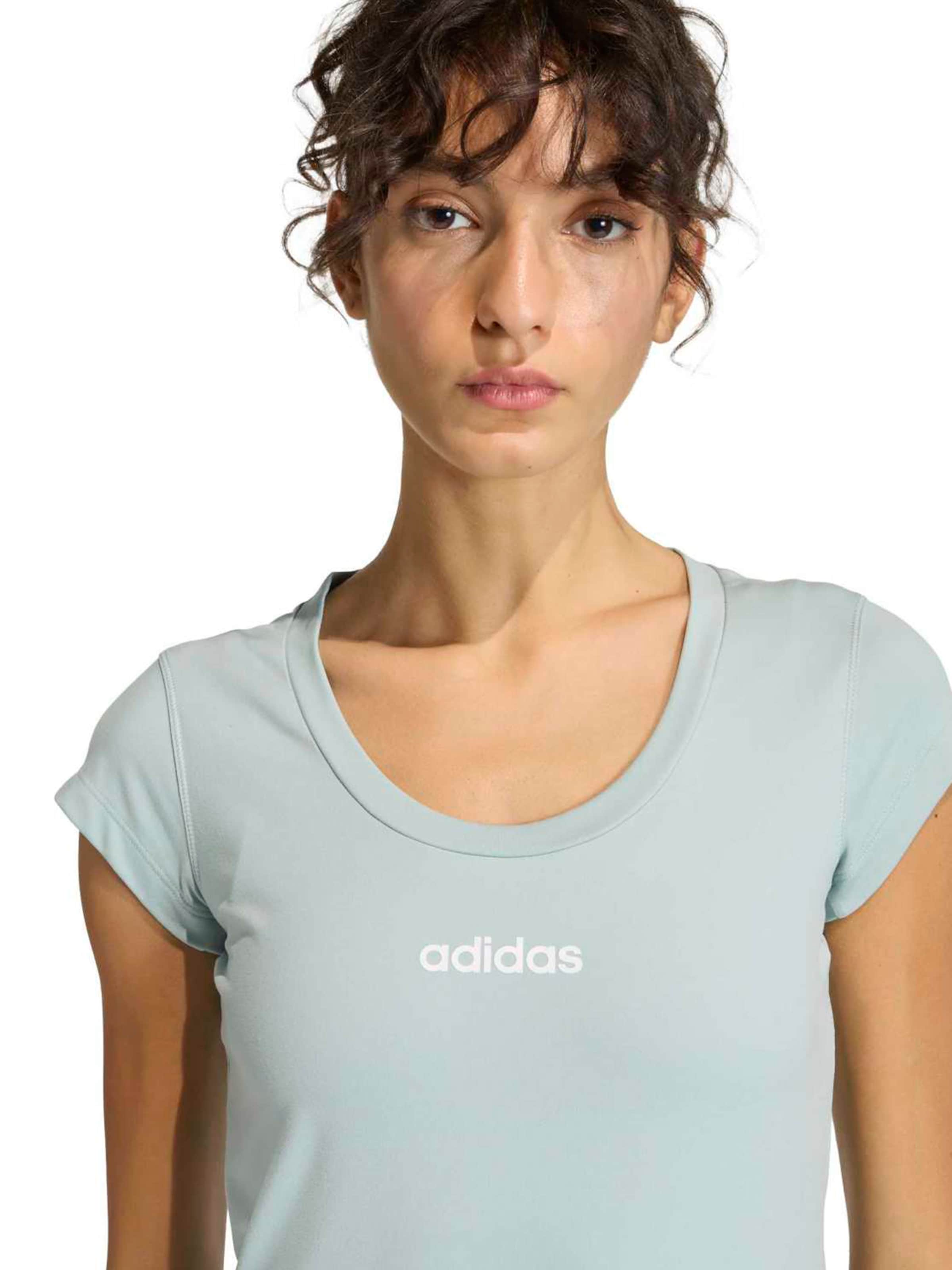ADIDAS PERFORMANCE Λειτουργικό μπλουζάκι 'Hyperglam' σε πράσινο