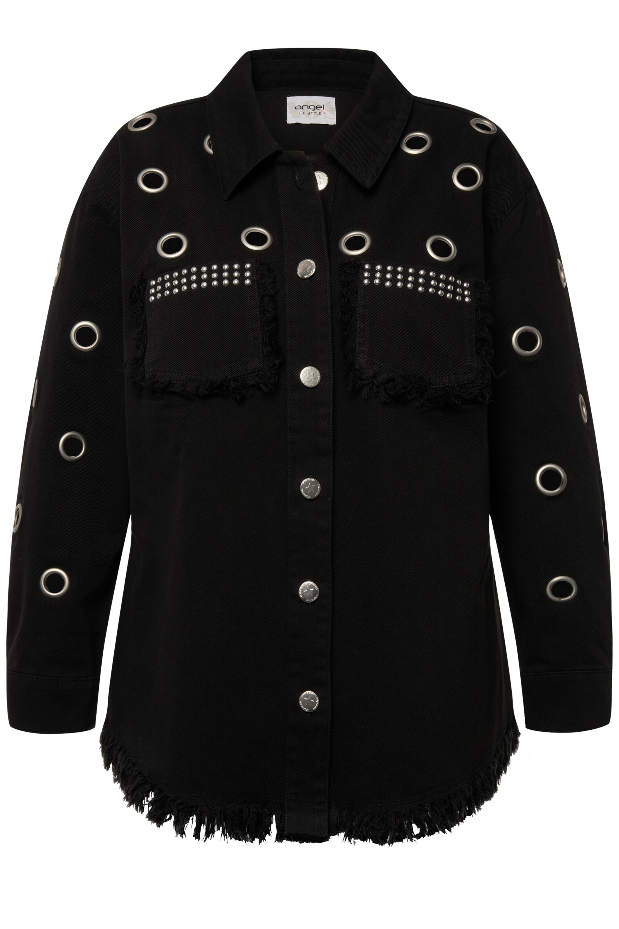 Angel of Style Between-season jacket in Black: front