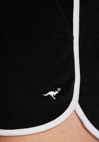 KangaROOS Regular Shorts in Schwarz