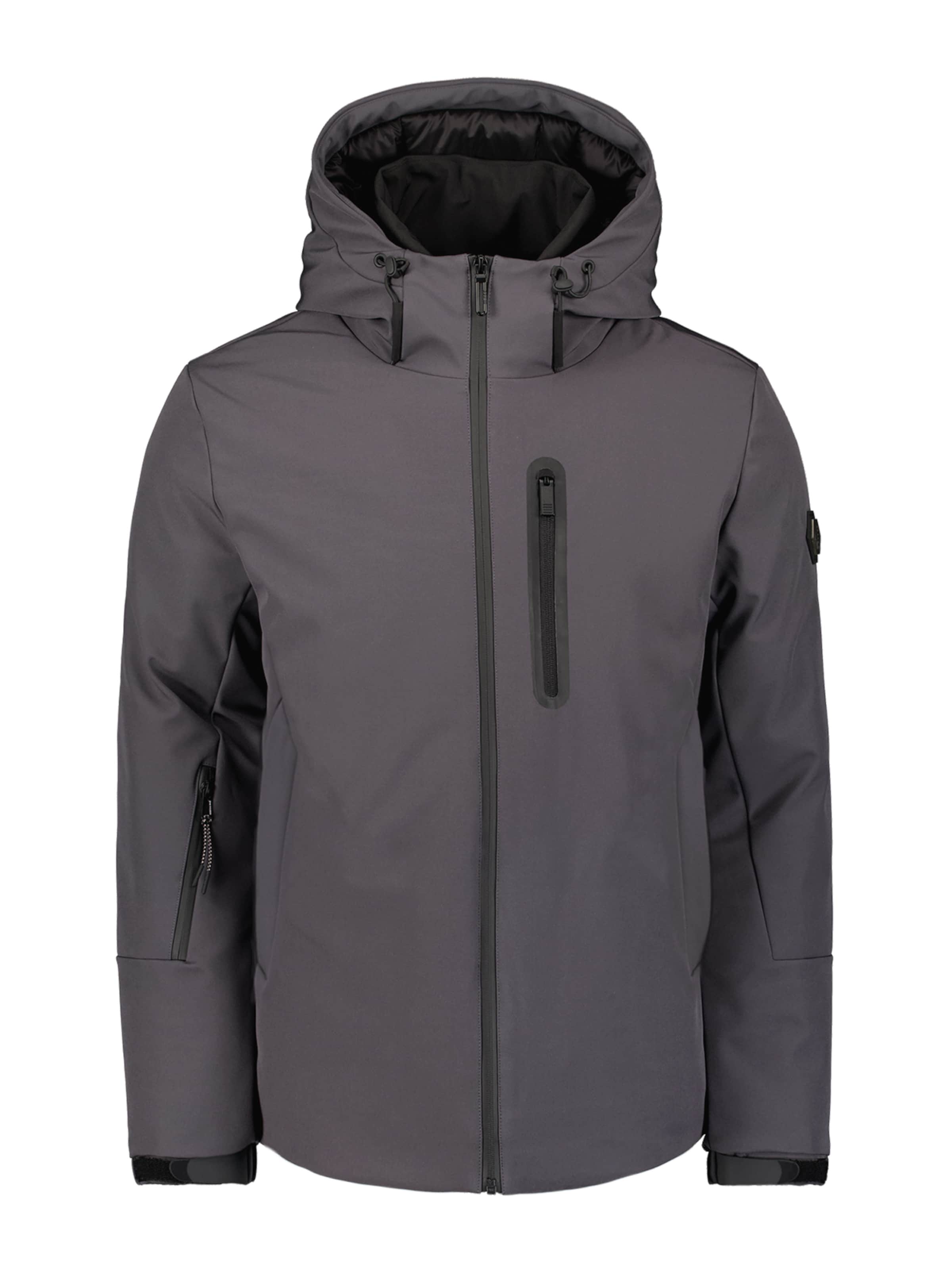 No Excess Φθινοπωρινό και ανοιξιάτικο μπουφάν 'Kai' σε γκρι: μπροστά