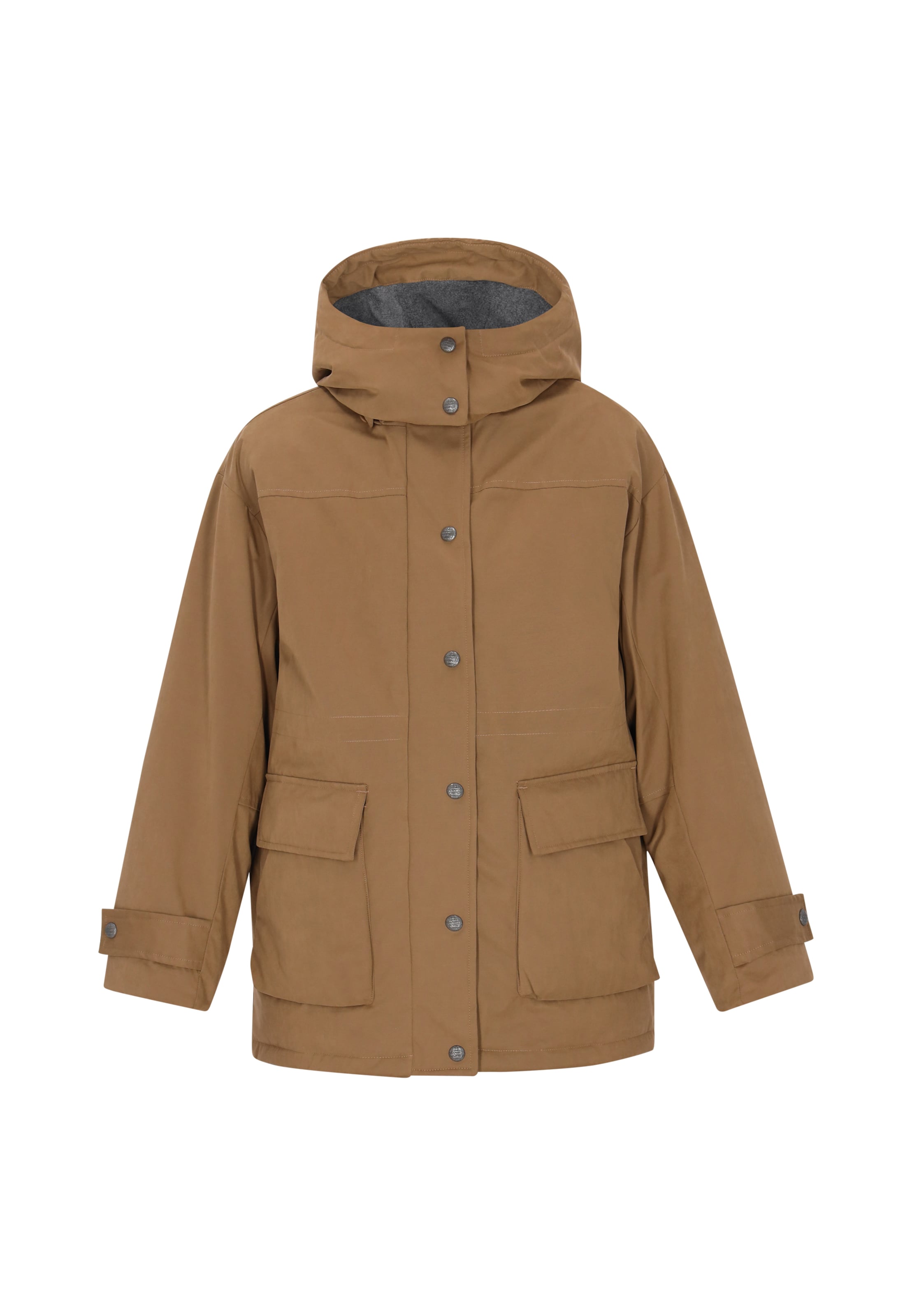 DreiMaster Vintage Zimná bunda 'Vintage' - Béžová: predná strana