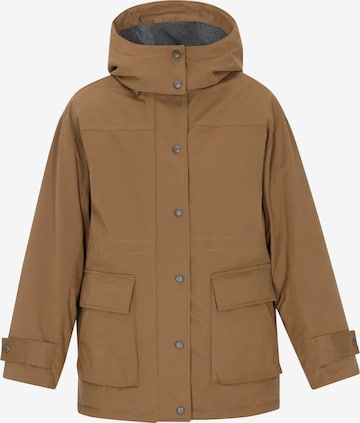 bēšs DreiMaster Vintage Ziemas jaka 'Vintage': no priekšpuses