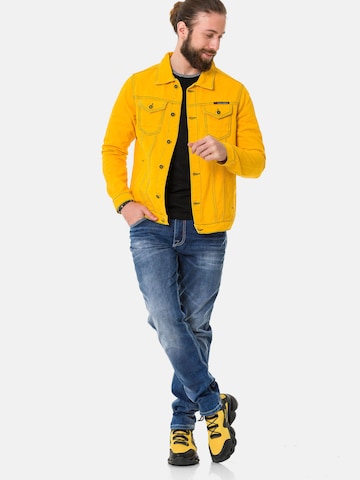 Veste mi-saison 'CJ289' CIPO & BAXX en jaune