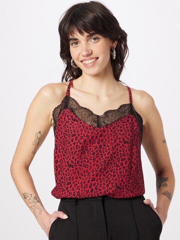 ABOUT YOU Top 'Aileen' in Rot: Vorderseite