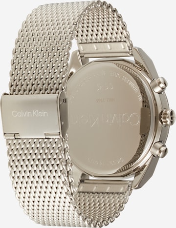 Calvin Klein Аналоговые часы в Серебристый