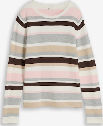 TOM TAILOR Sweater in Pink: front
