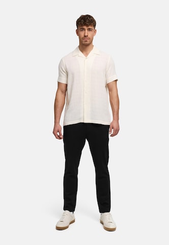 JEFF Comfort fit Overhemd 'Travis' in Beige