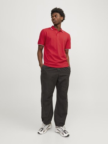 JACK & JONES - Camisa 'HASS' em vermelho