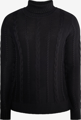 Pull-over DreiMaster Vintage en noir : devant