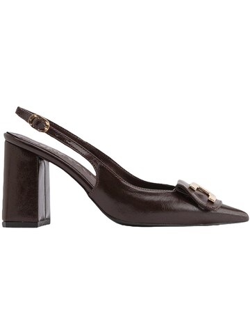 Limoya Slingback Pumps 'Rosmarin' in Brown