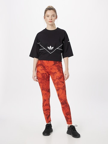 Skinny Pantalon de sport 'Paris Two-In-One' ADIDAS PERFORMANCE en rouge