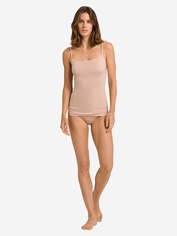 Hanro Undershirt 'Ultralight' in Beige