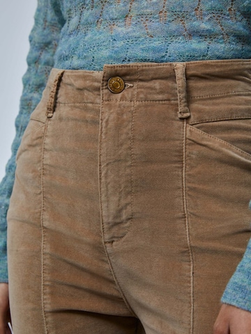 Regular Pantalon chino Scalpers en marron