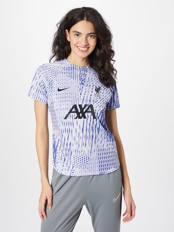 NIKE Performance shirt in Purple: front