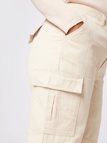 Regular Pantalon cargo 'BOBBIE' Cotton On Curve en beige