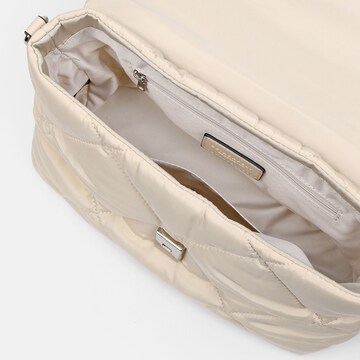 Seidenfelt Manufaktur Schultertasche 'Vemp ' in Beige